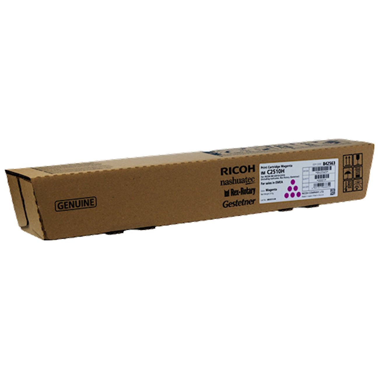 Toner Ricoh 842563   - Originale - Magenta da 18.000 pagine per IM C2010, IM C2510
