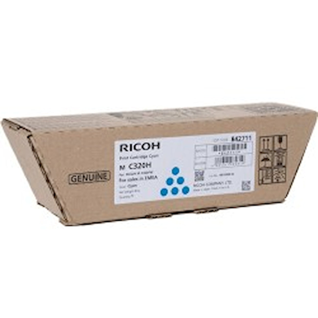 Toner Ricoh 842711   - Originale - Ciano da 7.500 pagine per IM C320, M C320, P C311