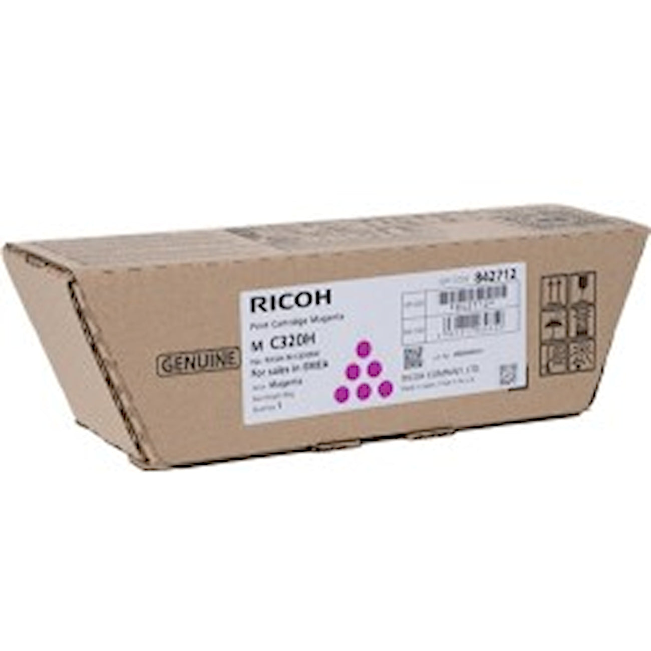 Toner Ricoh 842712   - Originale - Magenta da 7.500 pagine per IM C320, M C320, P C311