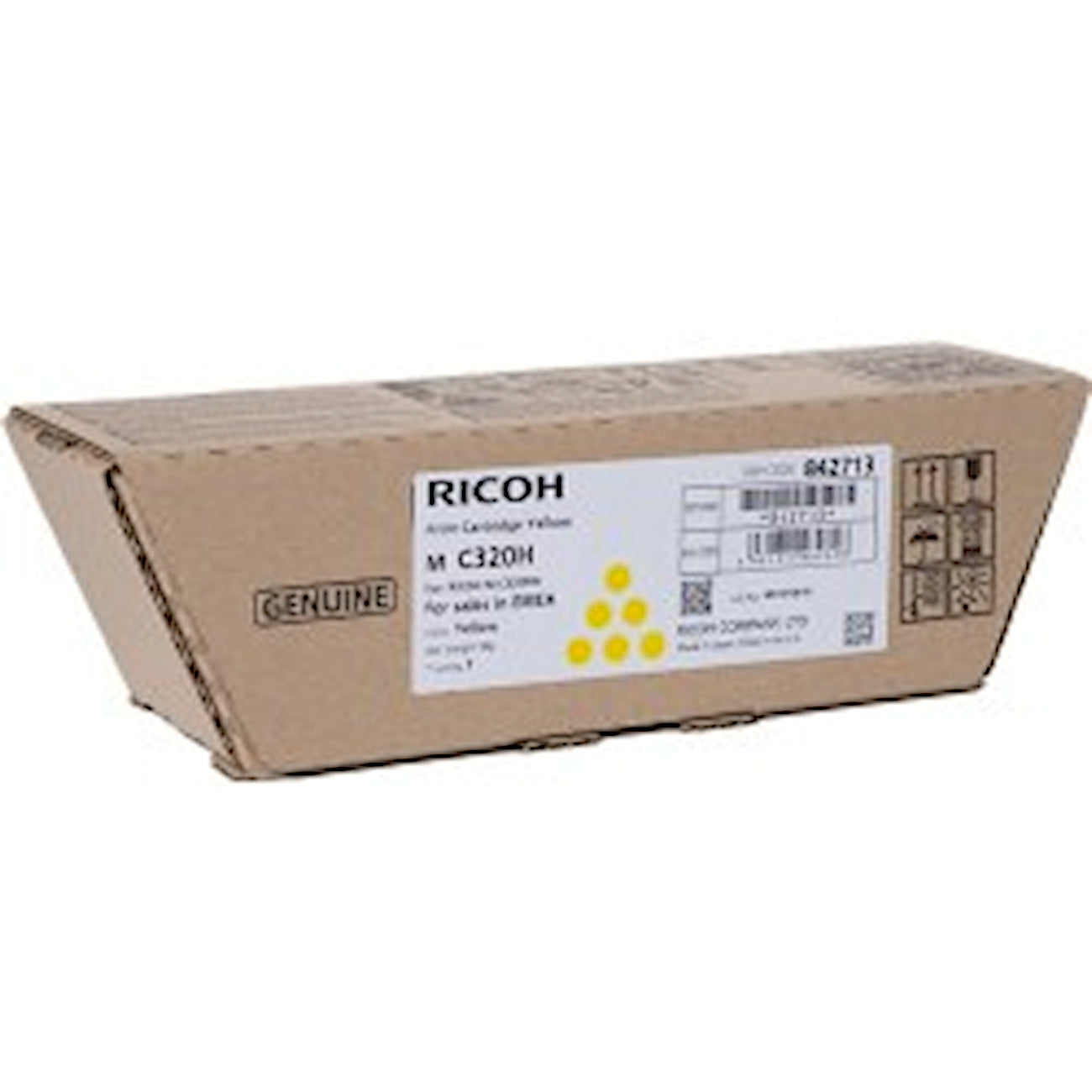 Toner Ricoh 842713   - Originale - Giallo da 7.500 pagine per IM C320, M C320, P C311