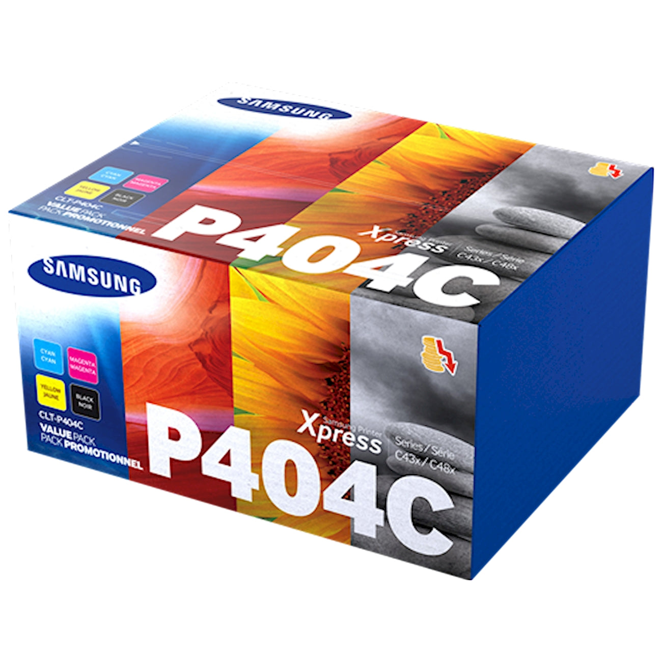 Toner Samsung CLT-P404C   - Originale - Nero da 1.500 pagine per Xpress C430, C432, C433, C480, C482, C483, SL-C412, SL-C413, SL-C417, CLP-362, CLP-363, CLP-364, CLX-3302, CLX-3303, CLX-3304, CLX-3307