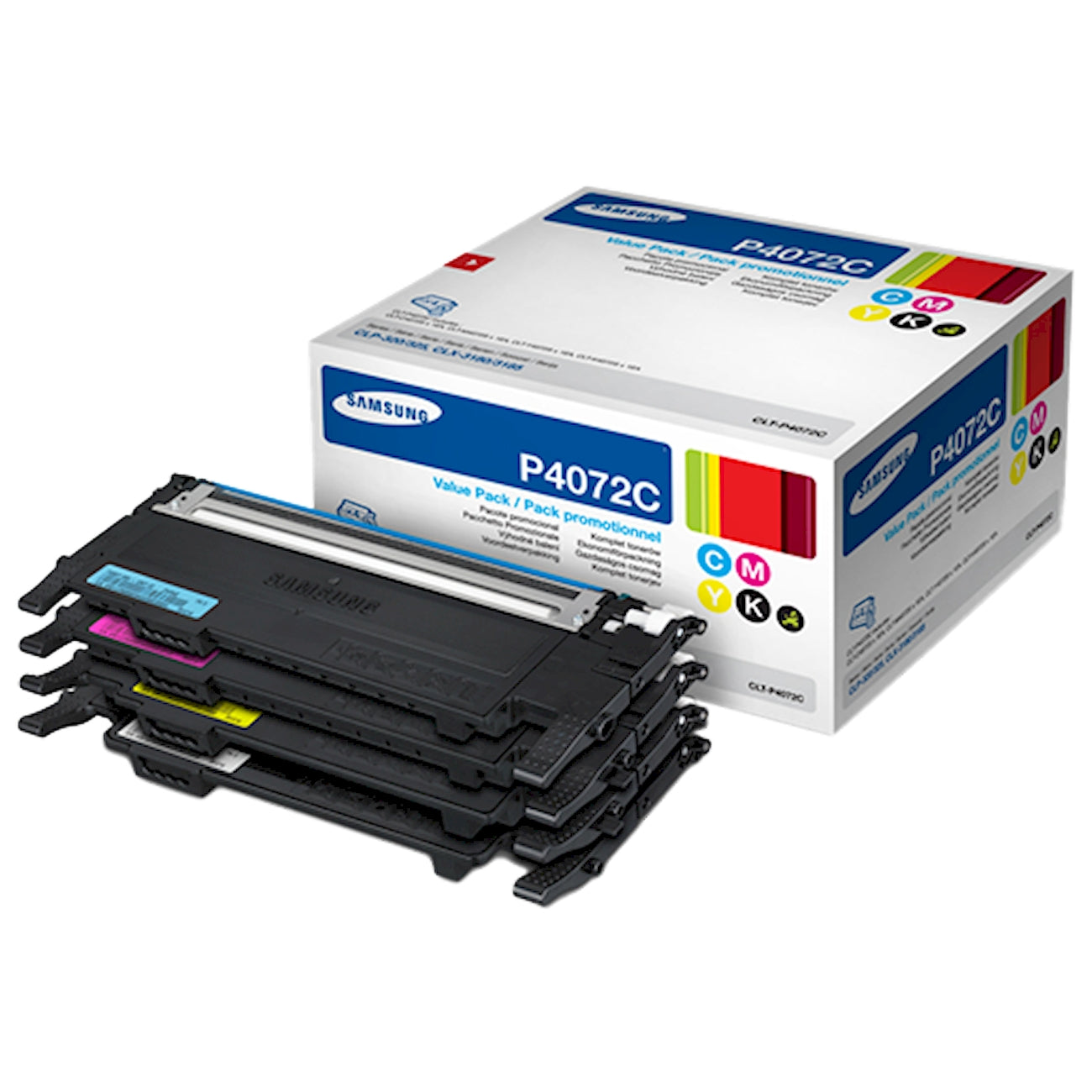 Toner Samsung CLT-P4072C   - Originale - Nero da 1.500 pagine per CLP-360, CLP-365, CLX-3300, CLX-3305, Xpress C410, C460, C467