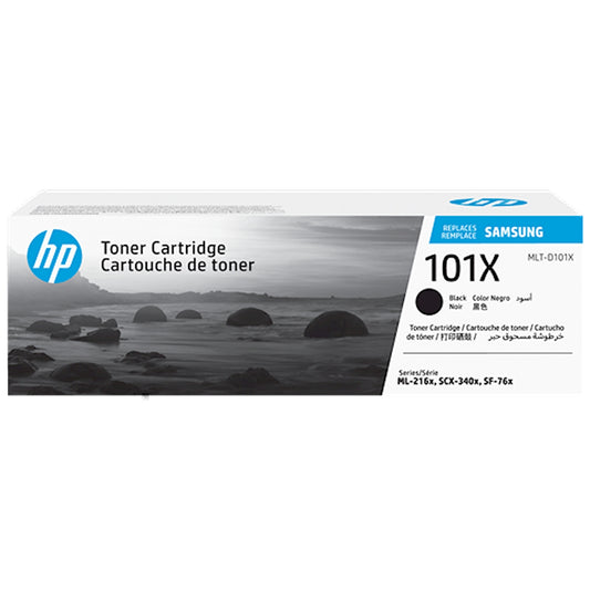 Toner Samsung MLT-D101X   - Originale - Nero da 700 pagine per ML-2160, ML-2161, ML-2162, ML-2164, ML-2165, ML-2168, SCX-3400, SCX-3401, SCX-3405, SF-760