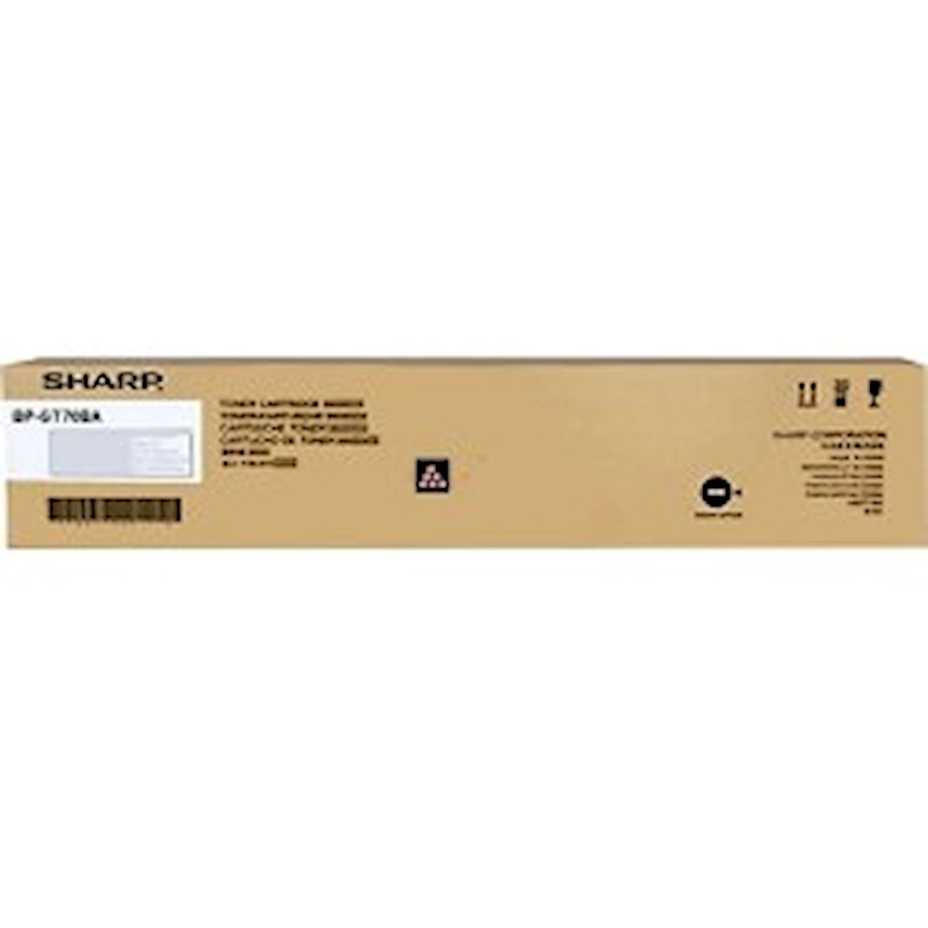 Toner Sharp BP-GT70BA   - Originale - Nero da 40.000 pagine per