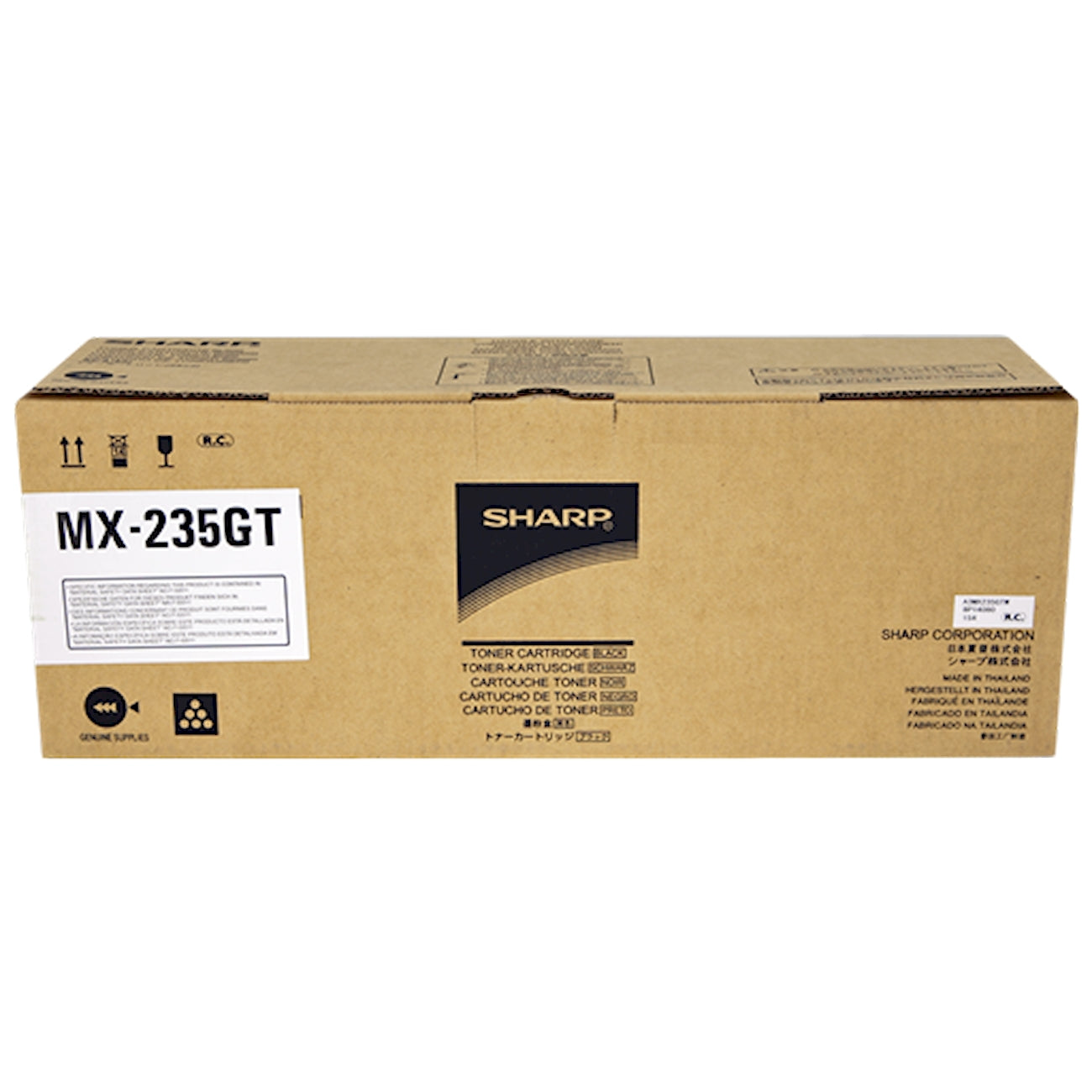 Toner Sharp MX-235GT   - Originale - Nero da 16.000 pagine per