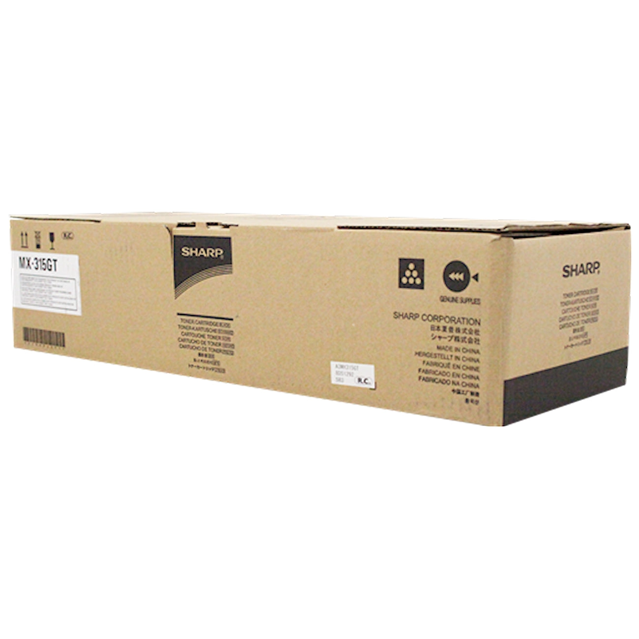 Toner Sharp MX-315GT   - Originale - Nero da 27.500 pagine per