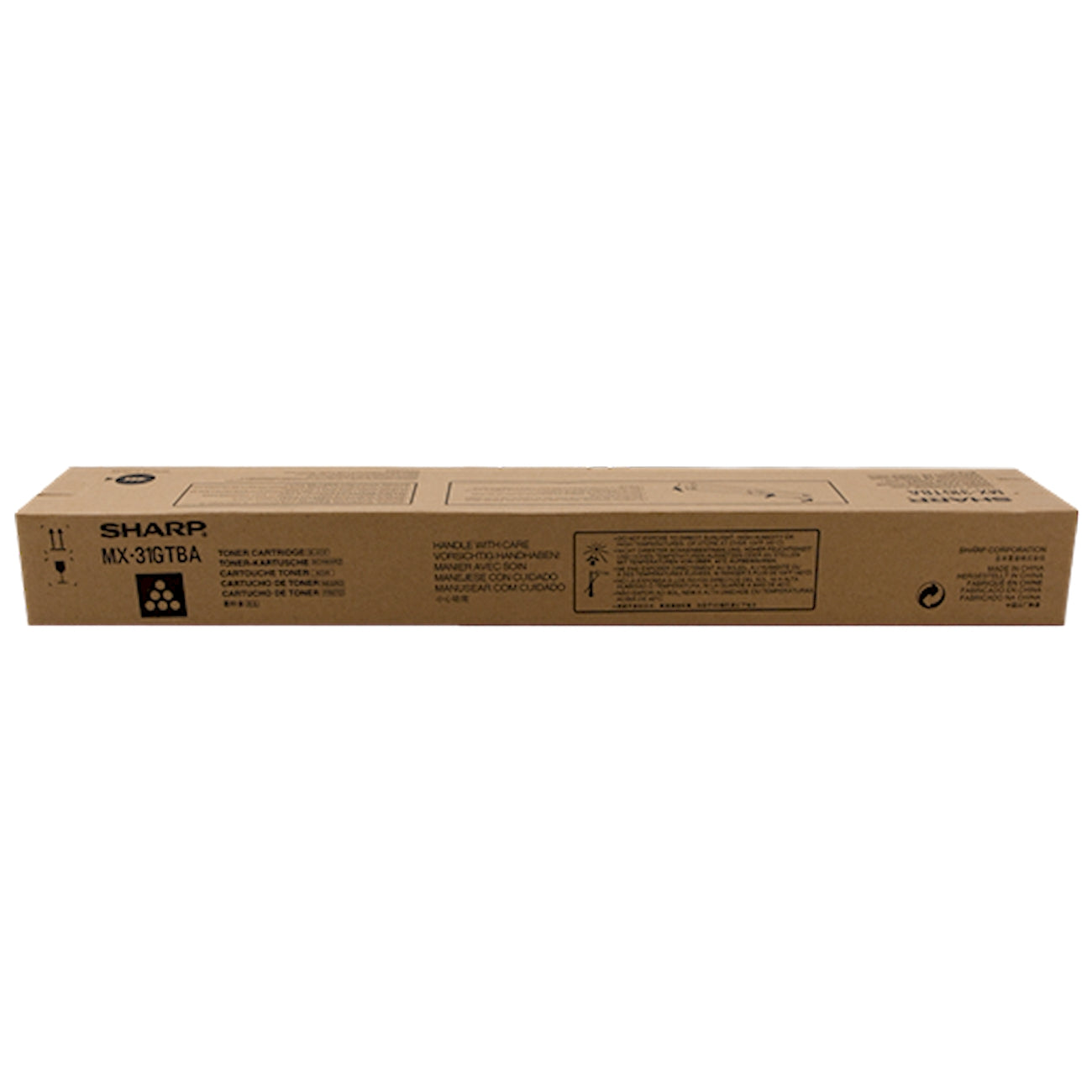 Toner Sharp MX-31GTBA   - Originale - Nero da 18.000 pagine per