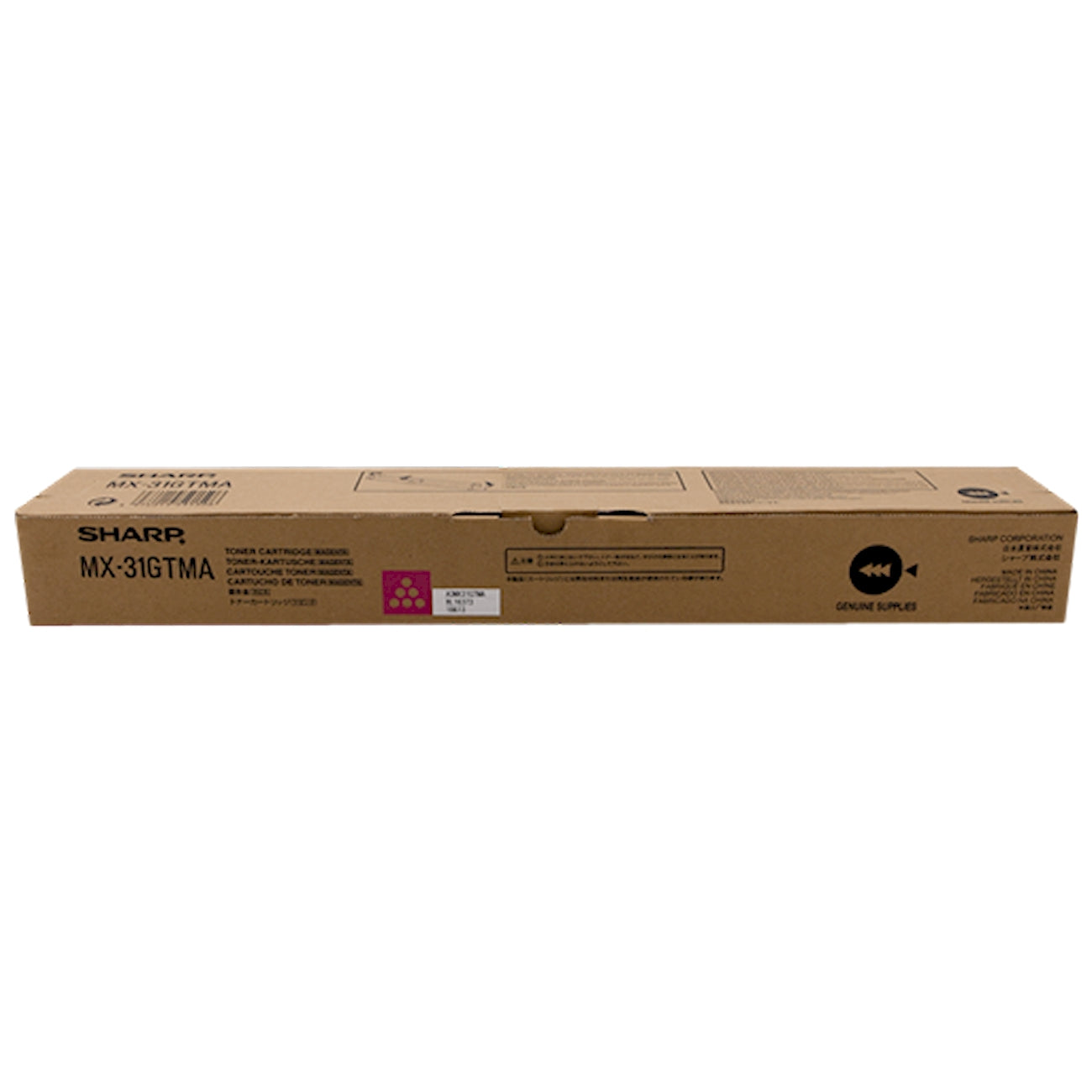 Toner Sharp MX-31GTMA   - Originale - Magenta da 15.000 pagine per