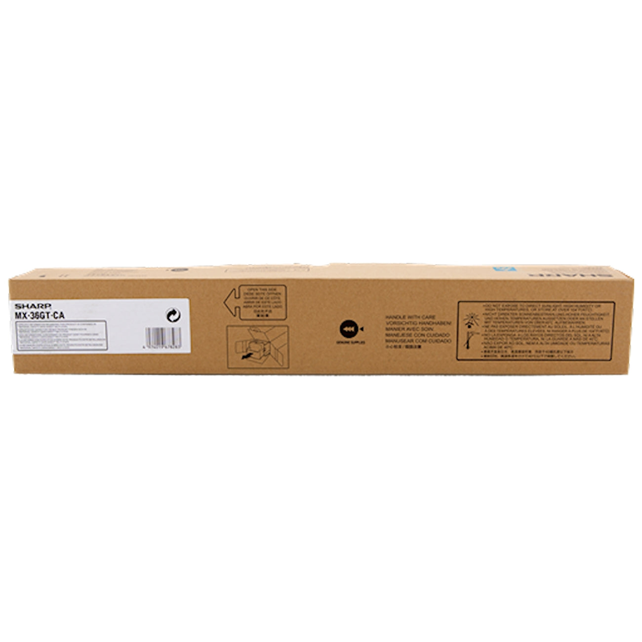 Toner Sharp MX-36GTCA   - Originale - Ciano da 15.000 pagine per