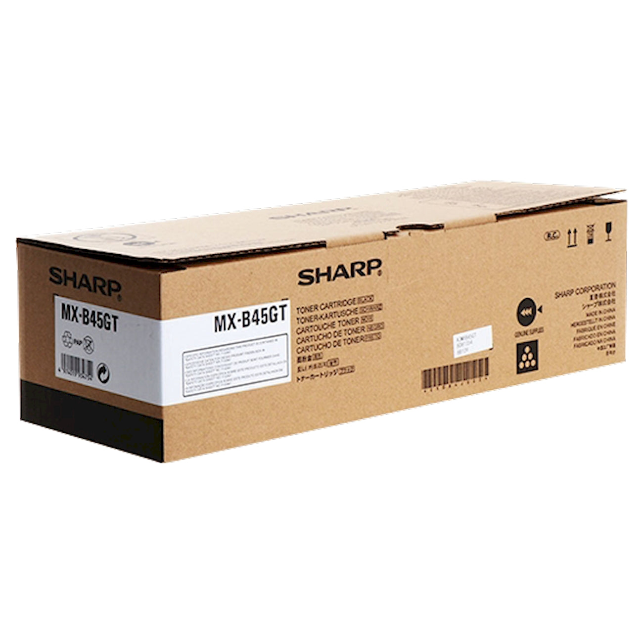 Toner Sharp MX-B45GT   - Originale - Nero da 30.000 pagine per