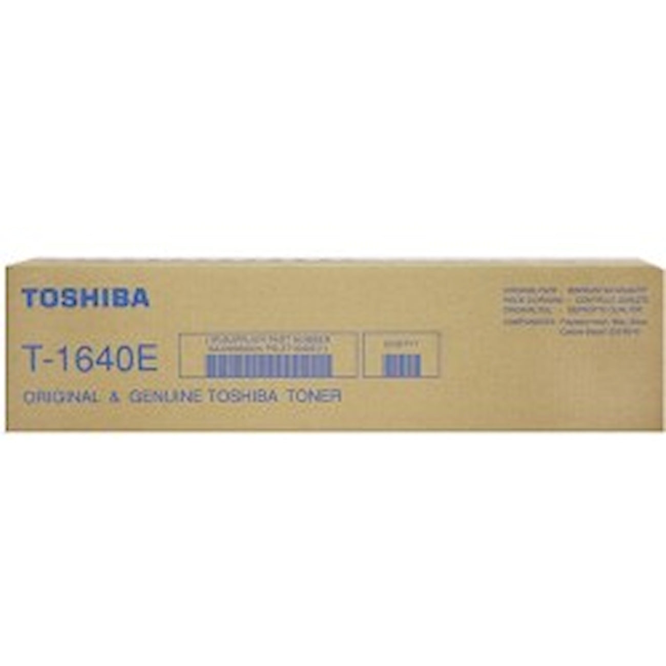 Toner Toshiba T-1640E 6AJ00000024  - Originale - Nero da 24.000 pagine per