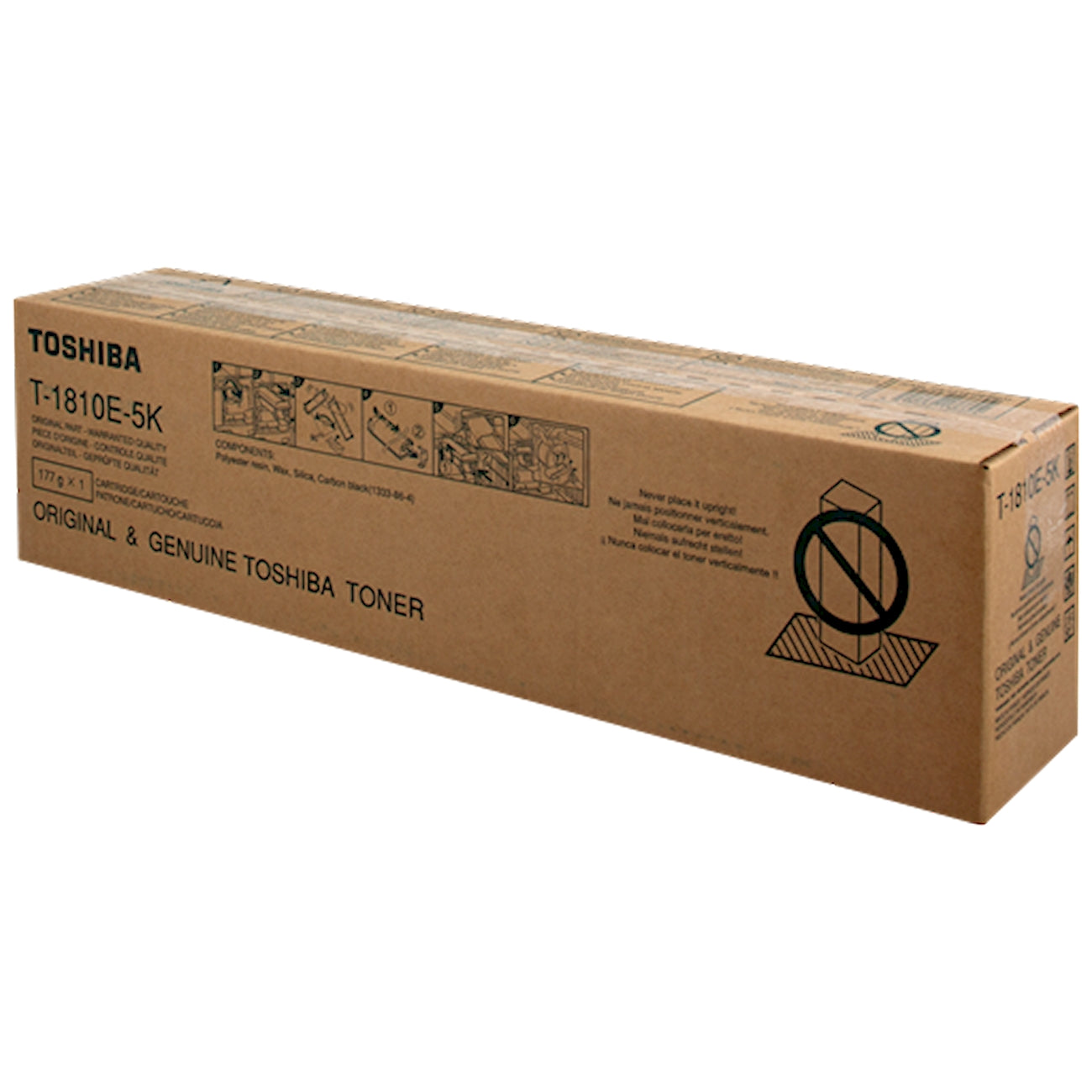Toner Toshiba T-1810E-5K 6AJ00000061  - Originale - Nero da 5.400 pagine per