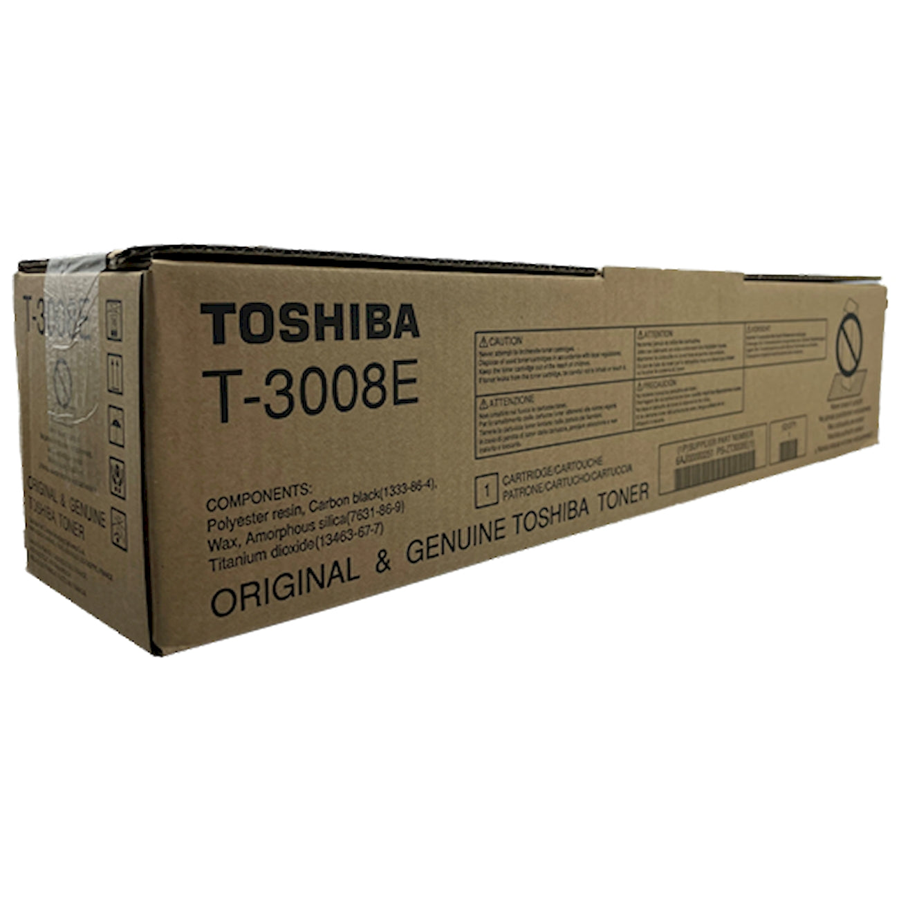 Toner Toshiba T-3008E 6AJ00000151  - Originale - Nero da 43.900 pagine per