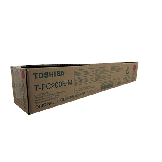 Toner Toshiba T-FC200E-M 6AJ00000127  - Originale - Magenta da 33.600 pagine per e-Studio 2000AC, 2010AC, 2500AC, 2510AC