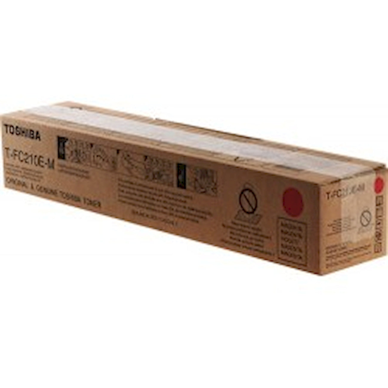 Toner Toshiba T-FC210EM 6AJ00000165  - Originale - Magenta da 33.600 pagine per e-STUDIO 2010AC, 2510AC
