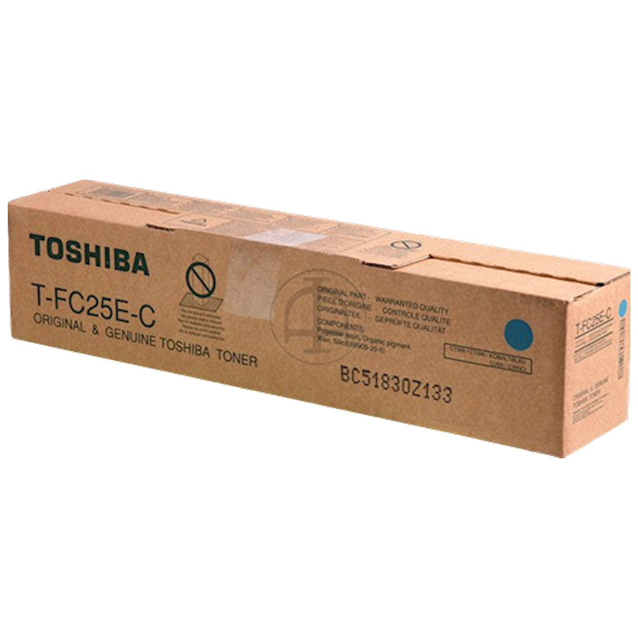 Toner Toshiba T-FC25EC 6AJ00000072  - Originale - Ciano da 26.800 pagine per