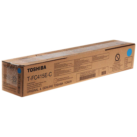 Toner Toshiba T-FC415EC 6AJ00000172  - Originale - Ciano da 33.600 pagine per e-Studio 2515AC, 3015AC, 3515AC, 4515AC, 5015AC