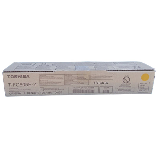 Toner Toshiba T-FC505EY 6AJ00000147  - Originale - Giallo da 33.600 pagine per e-STUDIO 2505AC, 3005AC, 3505AC, 4505AC, 5005AC
