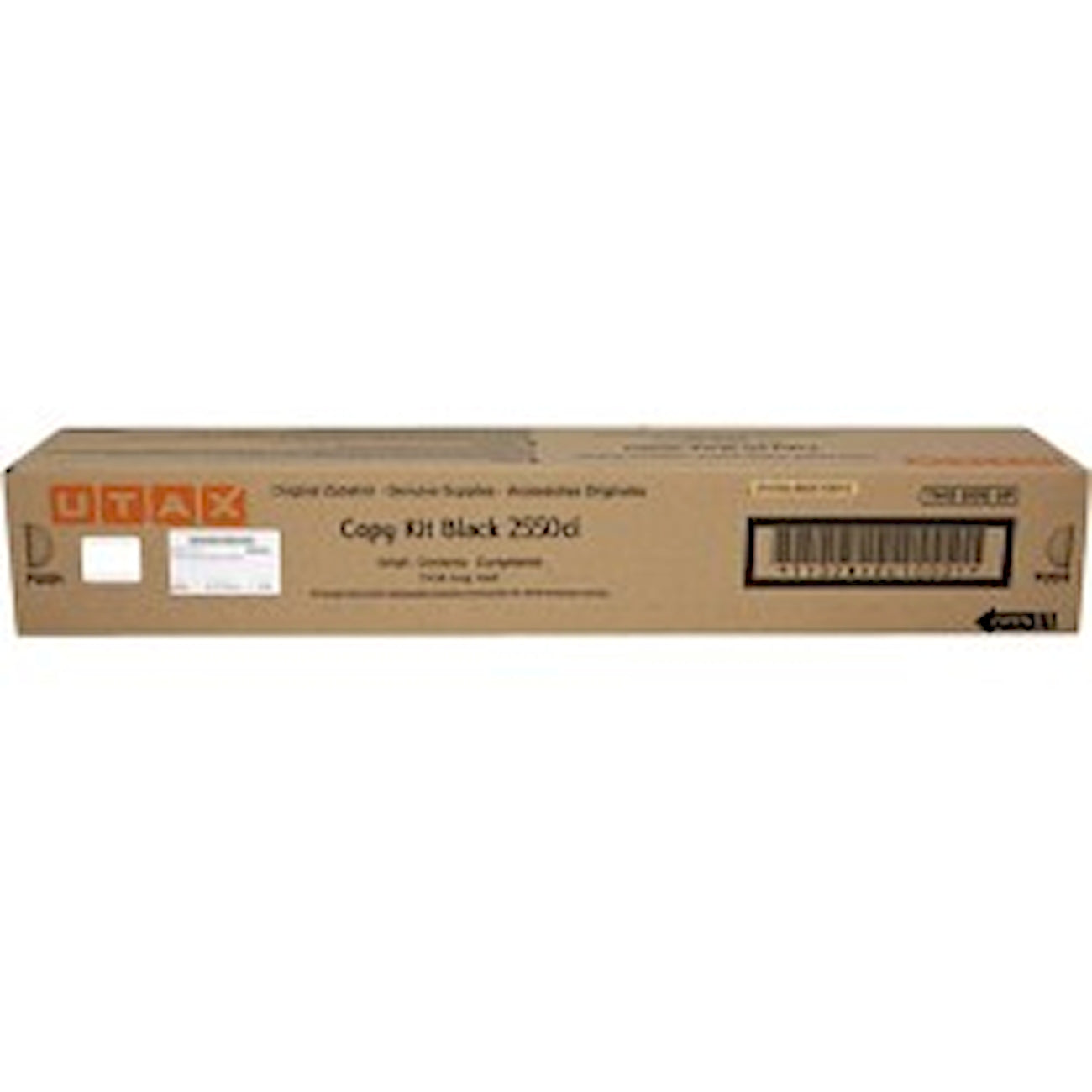 Toner Utax 2550ci 662510010  - Originale - Nero da 12.000 pagine per 2550Ci, TA 2550Ci