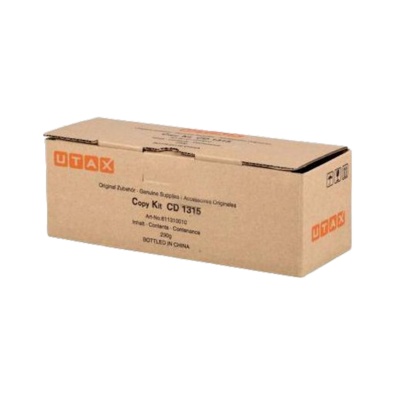 Toner Utax CD-1315 613011010  - Originale - Nero da 15.000 pagine per CD 1315, DC 2315, KM 1500, d-Copia 1500