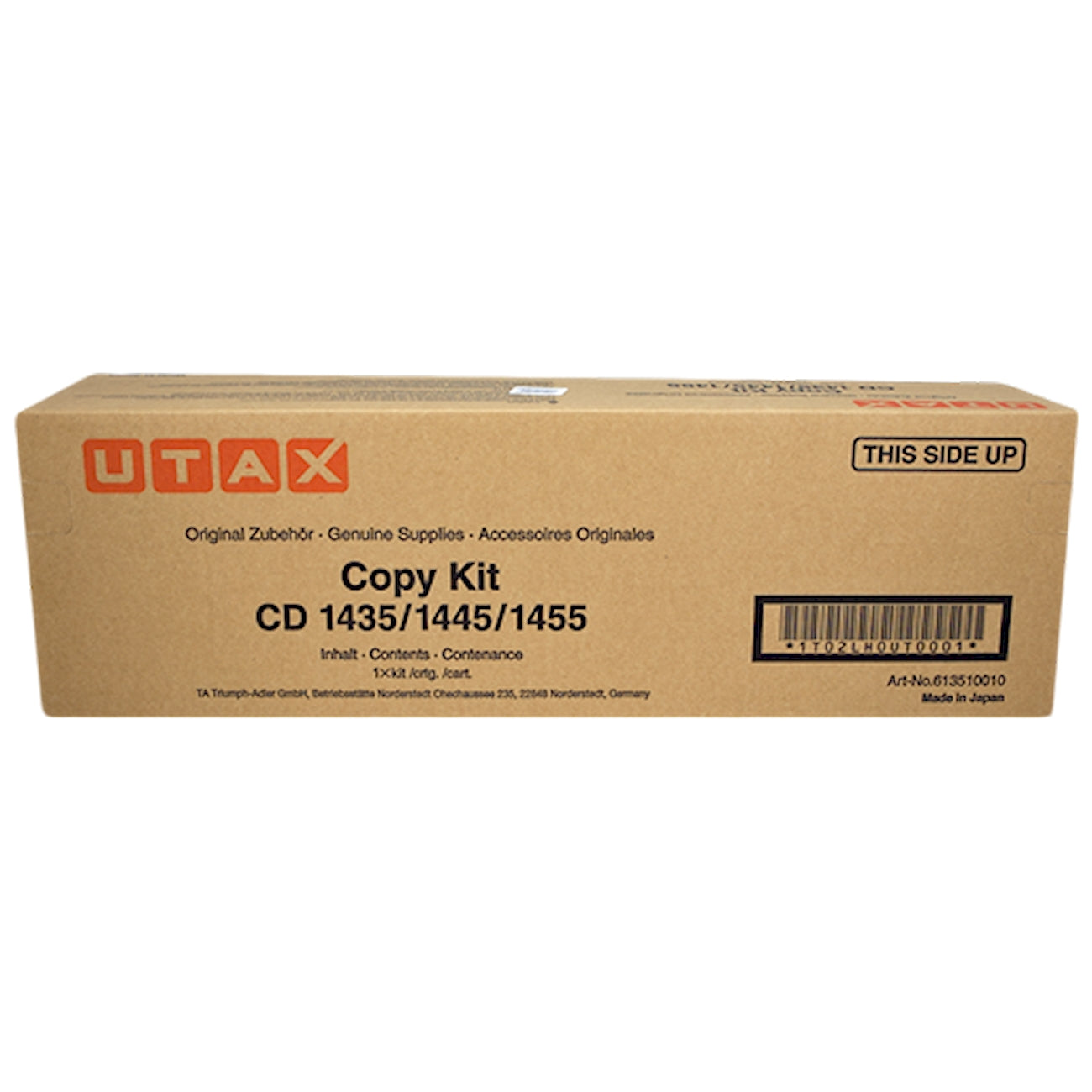 Toner Utax CD-1435/1445/1455 613510010  - Originale - Nero da 35.000 pagine per