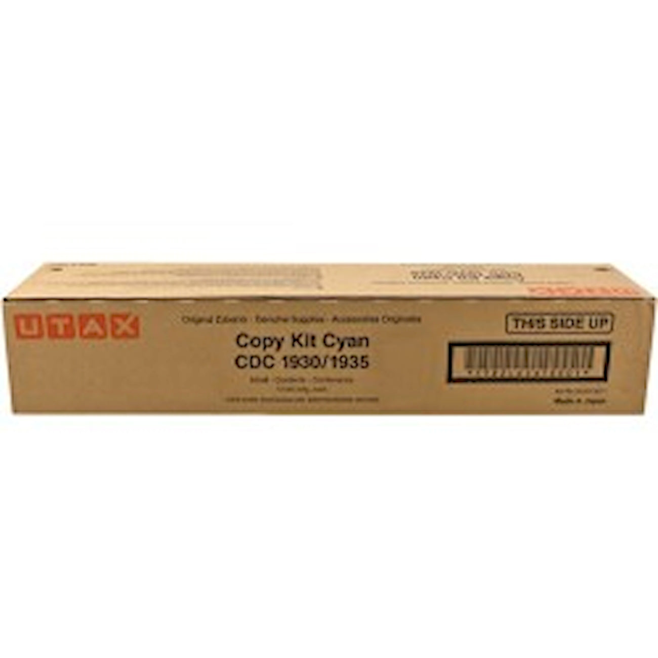 Toner Utax CDC-1930/1935 653010011  - Originale - Ciano da 15.000 pagine per CDC 1930, 1935, DCC 2930, 2935, 3005Ci, 3505Ci