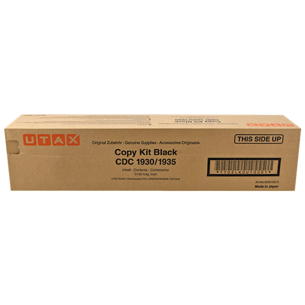 Toner Utax CDC-1930/1935 653010014  - Originale - Nero da 15.000 pagine per CDC 1930, 1935, DCC 2930, 2935, 3005Ci, 3505Ci