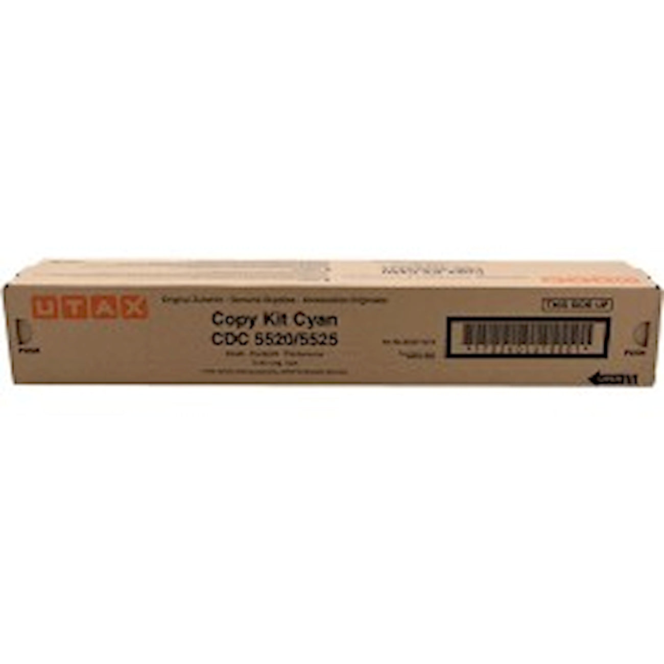 Toner Utax CDC-5520/5525 652511011  - Originale - Ciano da 6.000 pagine per CDC 5520, 5525, DCC 6520, 6525, 206ci, 256ci