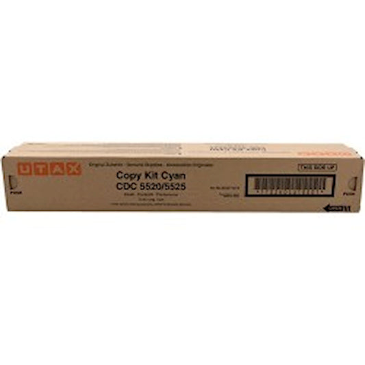 Toner Utax CDC-5520/5525 652511011  - Originale - Ciano da 6.000 pagine per CDC 5520, 5525, DCC 6520, 6525, 206ci, 256ci