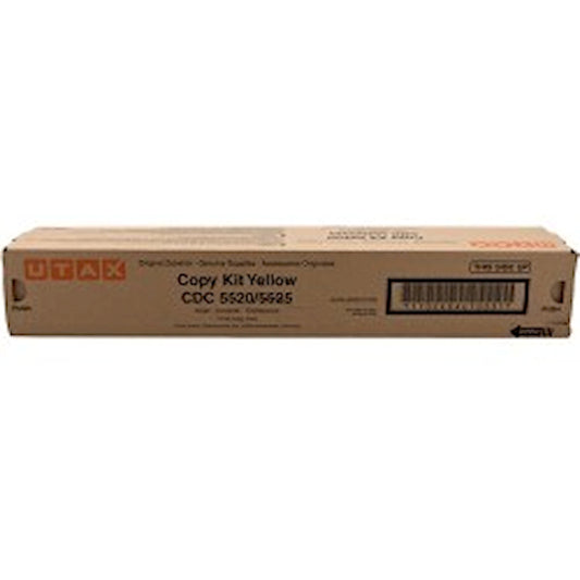 Toner Utax CDC-5520/5525 652511016  - Originale - Giallo da 6.000 pagine per CDC 5520, 5525, DCC 6520, 6525, 206ci, 256ci