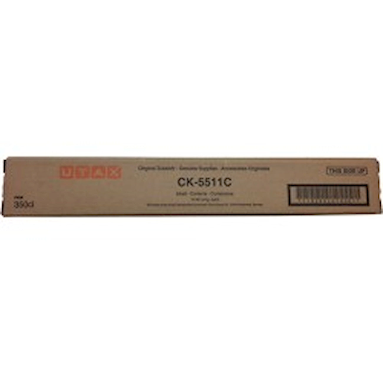 Toner Utax CK-5511C 1T02R5CUT0  - Originale - Ciano da 12.000 pagine per 350ci, 355ci, P-C3560i, P-C3565i, TASKalfa 350ci, 356ci