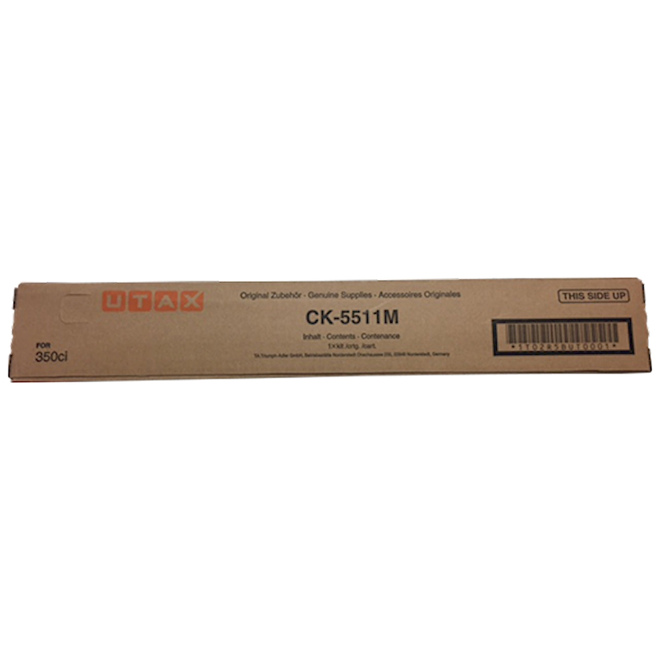 Toner Utax CK-5511M 1T02R5BUT0  - Originale - Magenta da 12.000 pagine per 350ci, 355ci, P-C3560i, P-C3565i, TASKalfa 350ci, 356ci