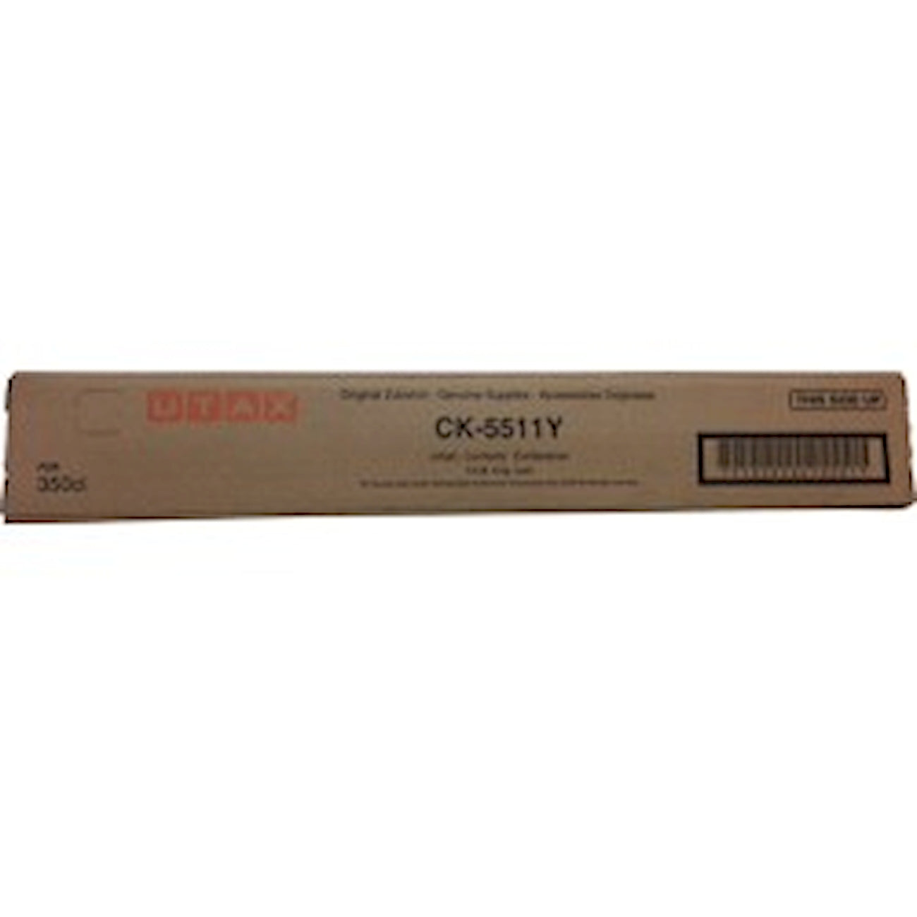 Toner Utax CK-5511Y 1T02R5AUT0  - Originale - Giallo da 12.000 pagine per 350ci, 355ci, P-C3560i, P-C3565i, TASKalfa 350ci, 356ci