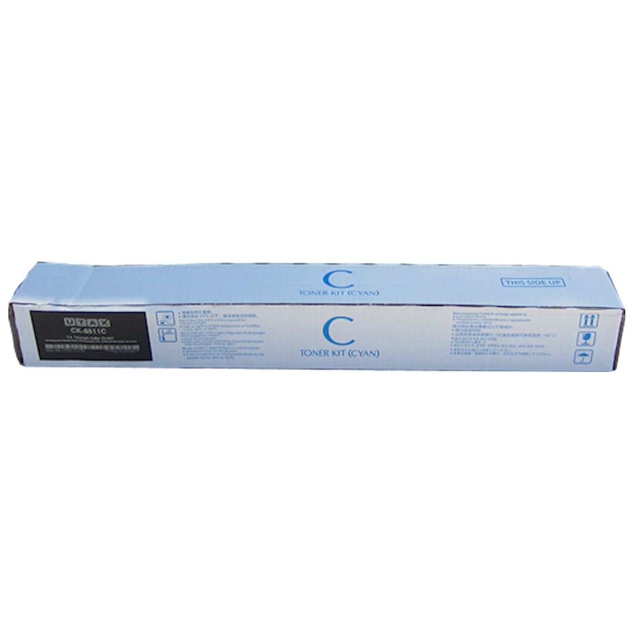 Toner Utax CK-8511C 1T02L7CUT1  - Originale - Ciano da 12.000 pagine per 2506ci, 2507ci, d-Color MF2553, MF2554