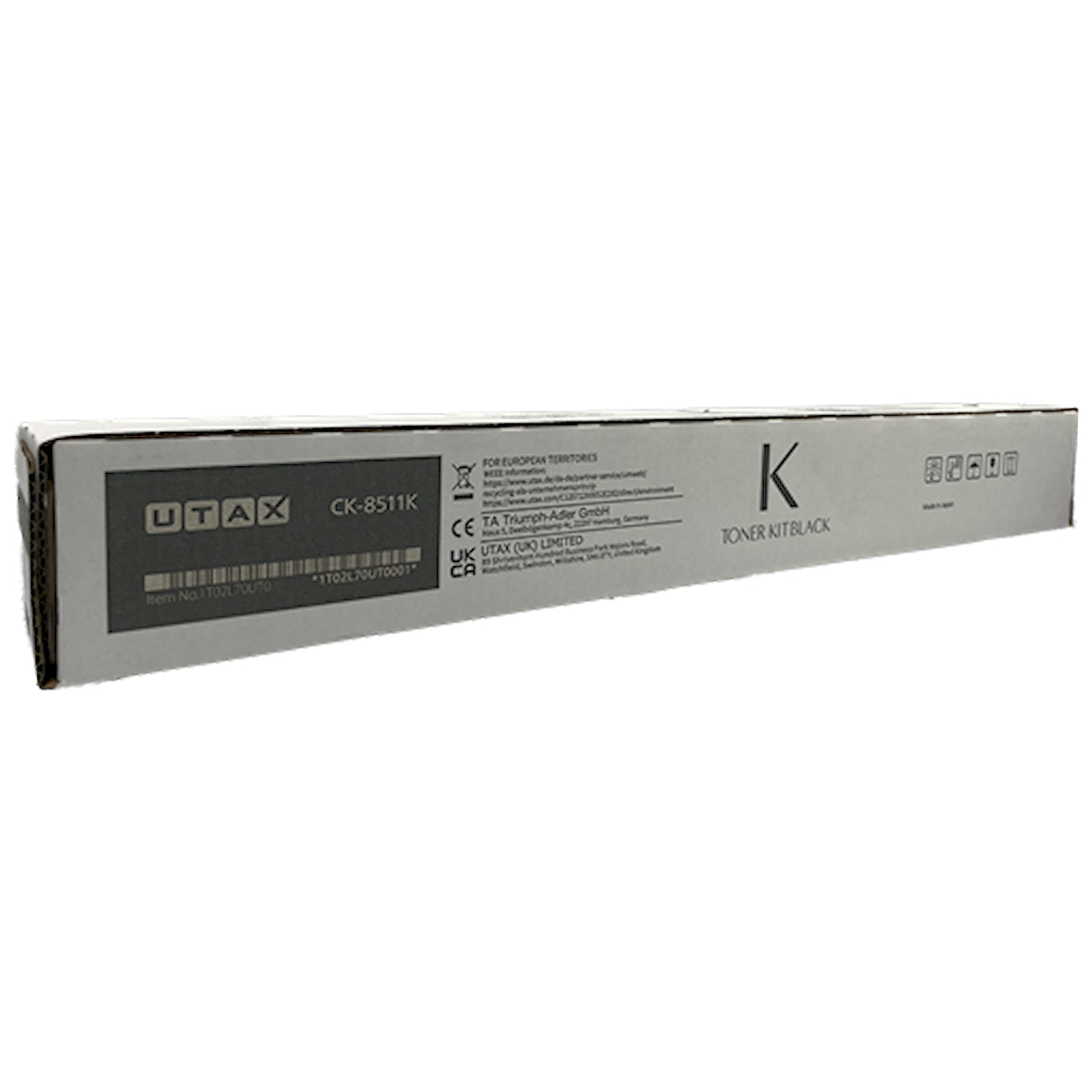 Toner Utax CK-8511K 1T02L70UT0  - Originale - Nero da 20.000 pagine per
