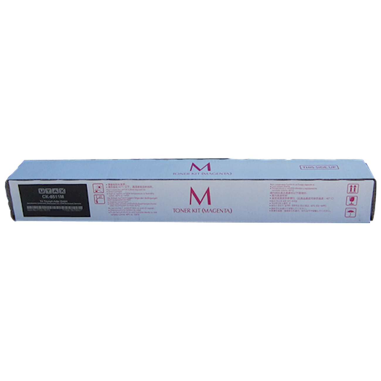 Toner Utax CK-8511M 1T02L7BUT1  - Originale - Magenta da 12.000 pagine per 2506ci, 2507ci, d-Color MF2553, MF2554