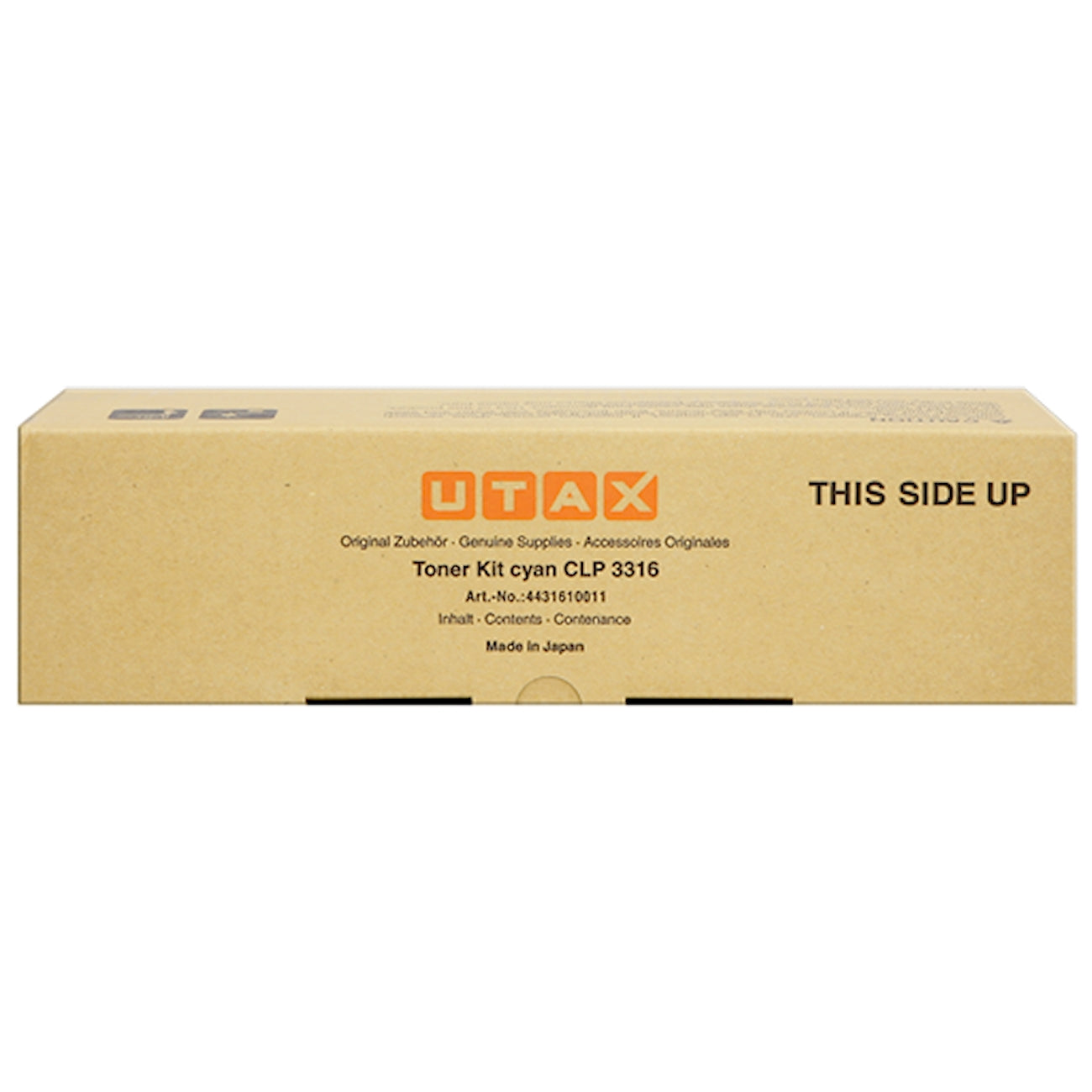 Toner Utax CLP-3316 4431610011  - Originale - Ciano da 4.000 pagine per