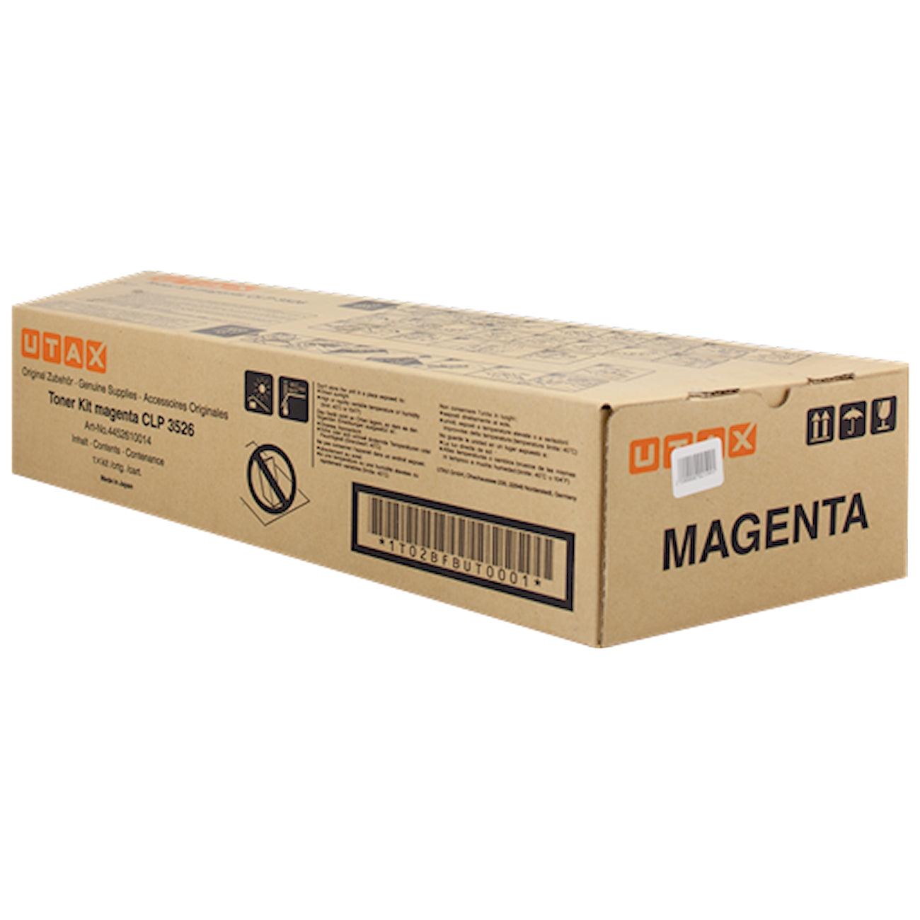 Toner Utax CLP-3526 4452610014  - Originale - Magenta da 20.000 pagine per CLP 3526, CLP 4526, FS-C8026, FS-C8026N, FS-C8026NB