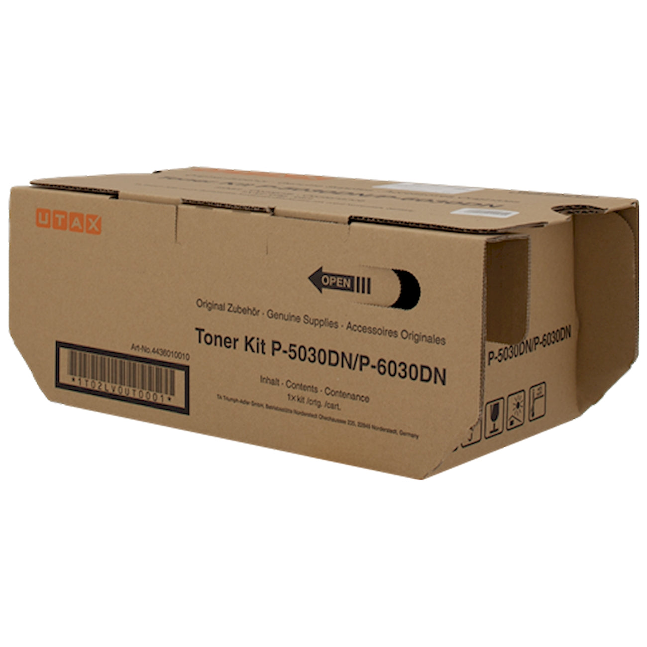 Toner Utax P-5030DN 4436010010  - Originale - Nero da 25.000 pagine per