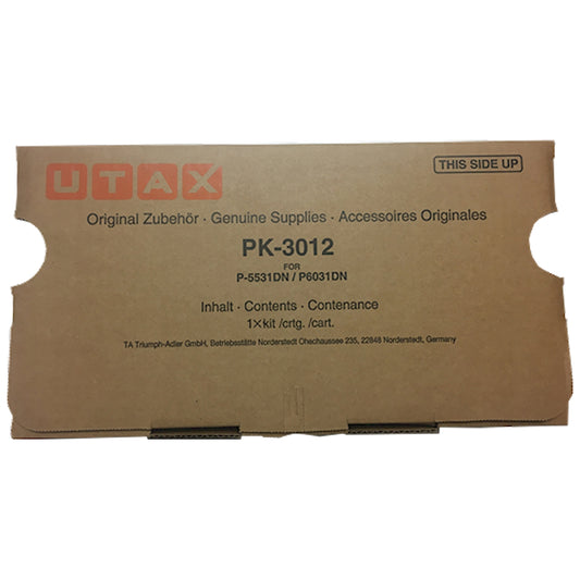 Toner Utax PK-3012 1T02T60UT0  - Originale - Nero da 25.000 pagine per P-5531dn, 5532dn, 5536iMFP, 6031dn, 6033dn, 6036iMFP, 6038iMFP, 6038ifMFP, d-Copia 5514MF, 6014MF, PG L2555, L2560