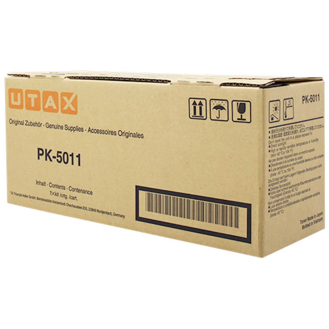 Toner Utax PK-5011K 1T02NR0UT0  - Originale - Nero da 7.000 pagine per