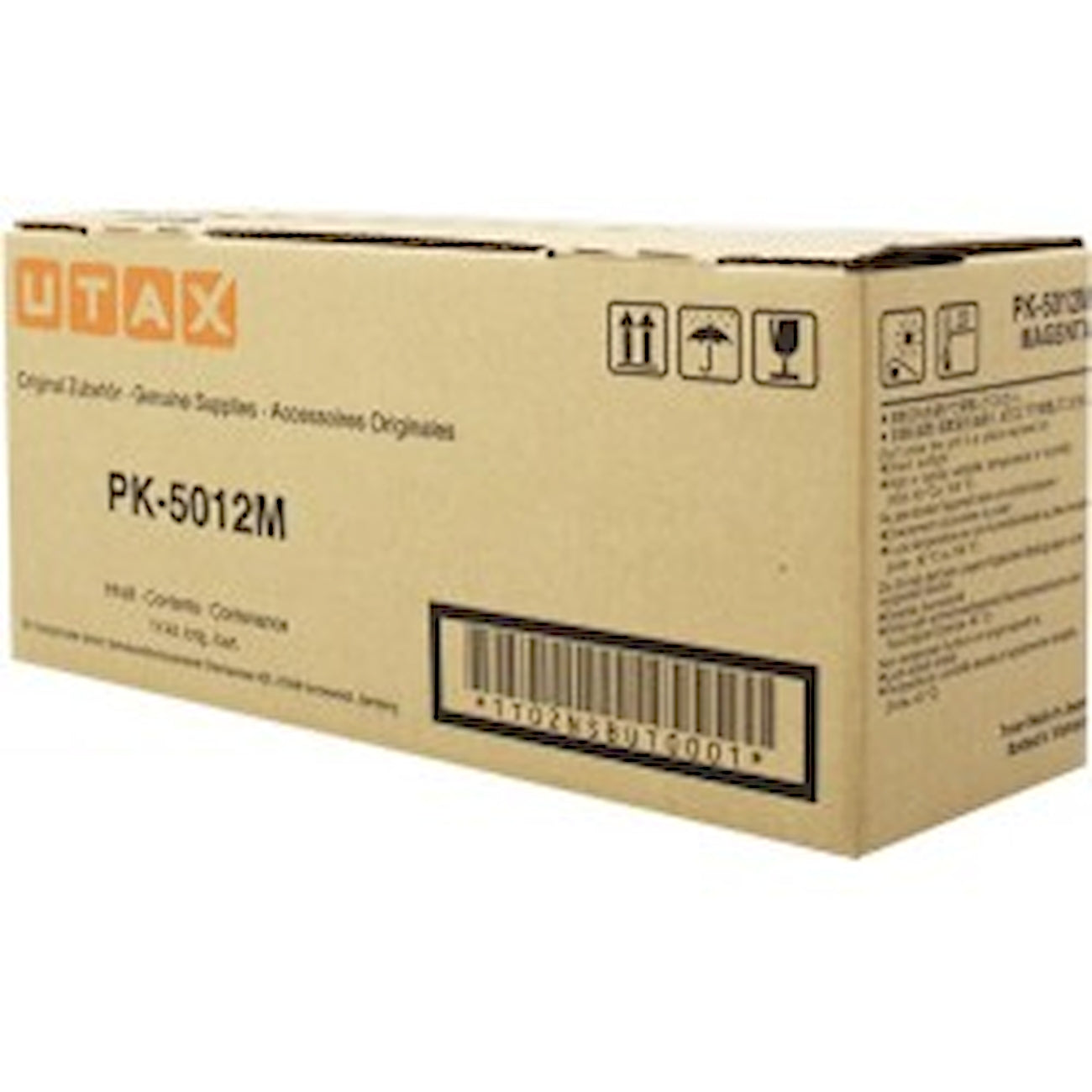 Toner Utax PK-5012M 1T02NSBUT0  - Originale - Magenta da 10.000 pagine per P-C3560DN, 3560i MFP, 3565i MFP, d-Color MF3503, 3504