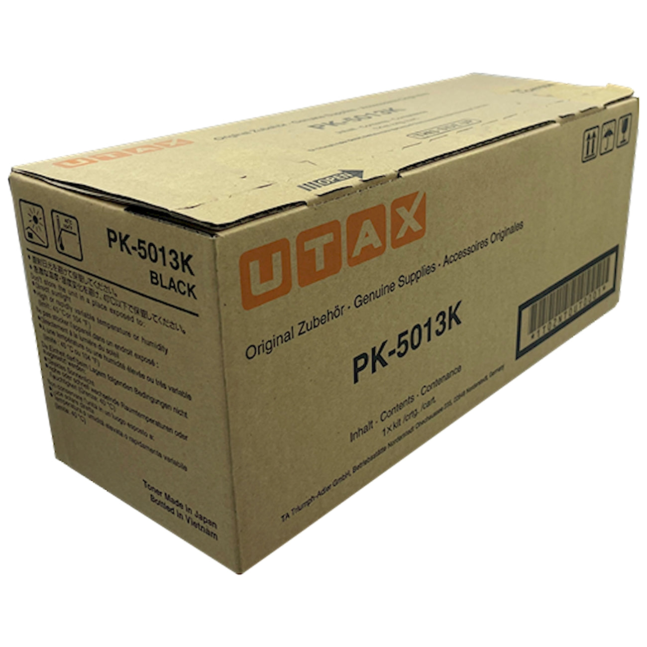 Toner Utax PK-5013K 1T02NT0UT0  - Originale - Nero da 16.000 pagine per