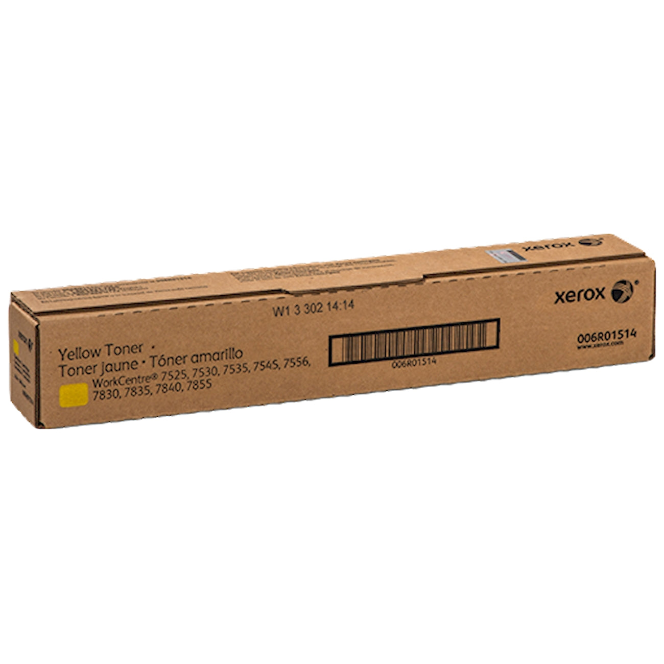 Toner Xerox 006R01514   - Originale - Giallo da 15.000 pagine per WorkCentre 7525, 7530, 7535, 7545, 7556, 7830, 7835, 7845, 7855, 7970, EC7836, EC7856