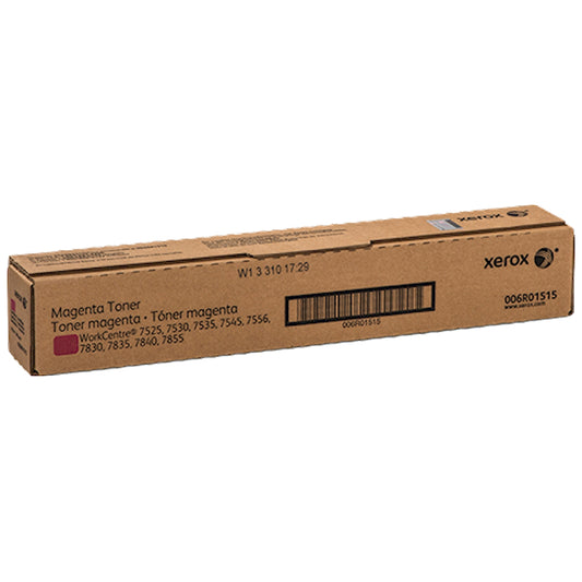 Toner Xerox 006R01515   - Originale - Magenta da 15.000 pagine per WorkCentre 7525, 7530, 7535, 7545, 7556, 7830, 7835, 7845, 7855, 7970, EC7836, EC7856