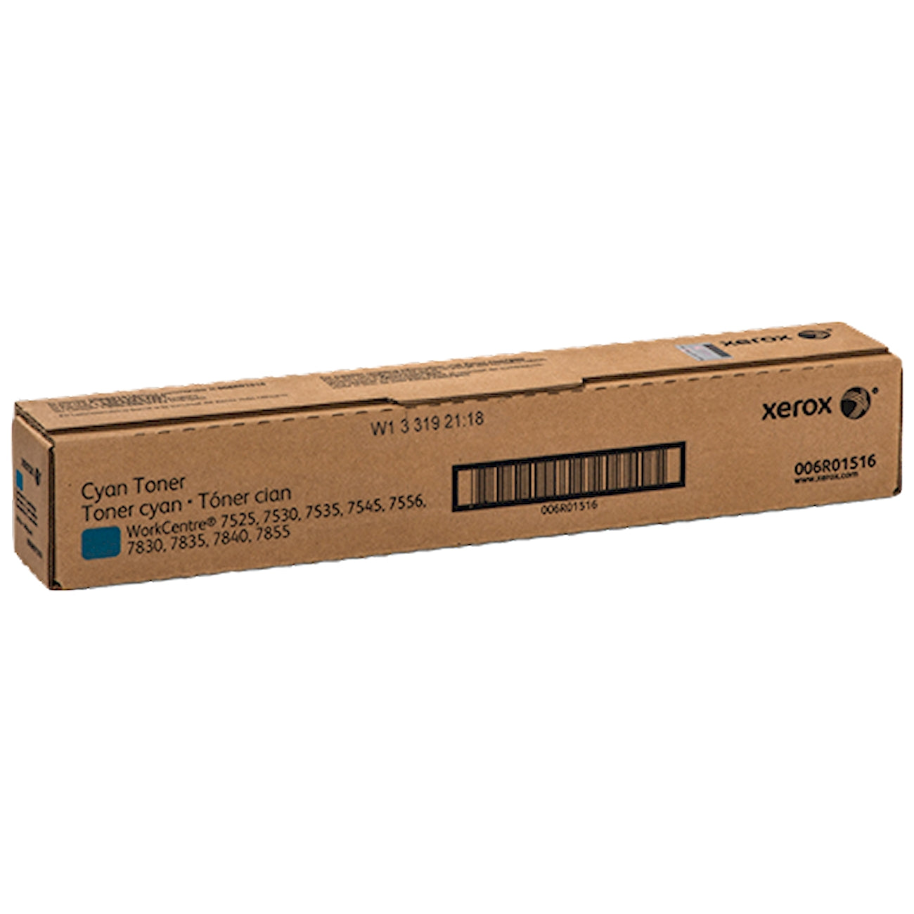 Toner Xerox 006R01516   - Originale - Ciano da 15.000 pagine per WorkCentre 7525, 7530, 7535, 7545, 7556, 7830, 7835, 7845, 7855, 7970, EC7836, EC7856