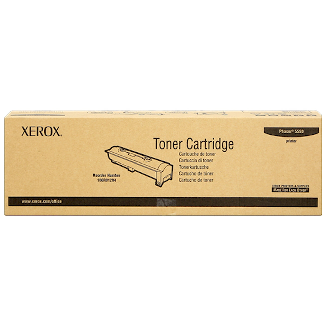 Toner Xerox 106R01294   - Originale - Nero da 35.000 pagine per Phaser 3450, 3310