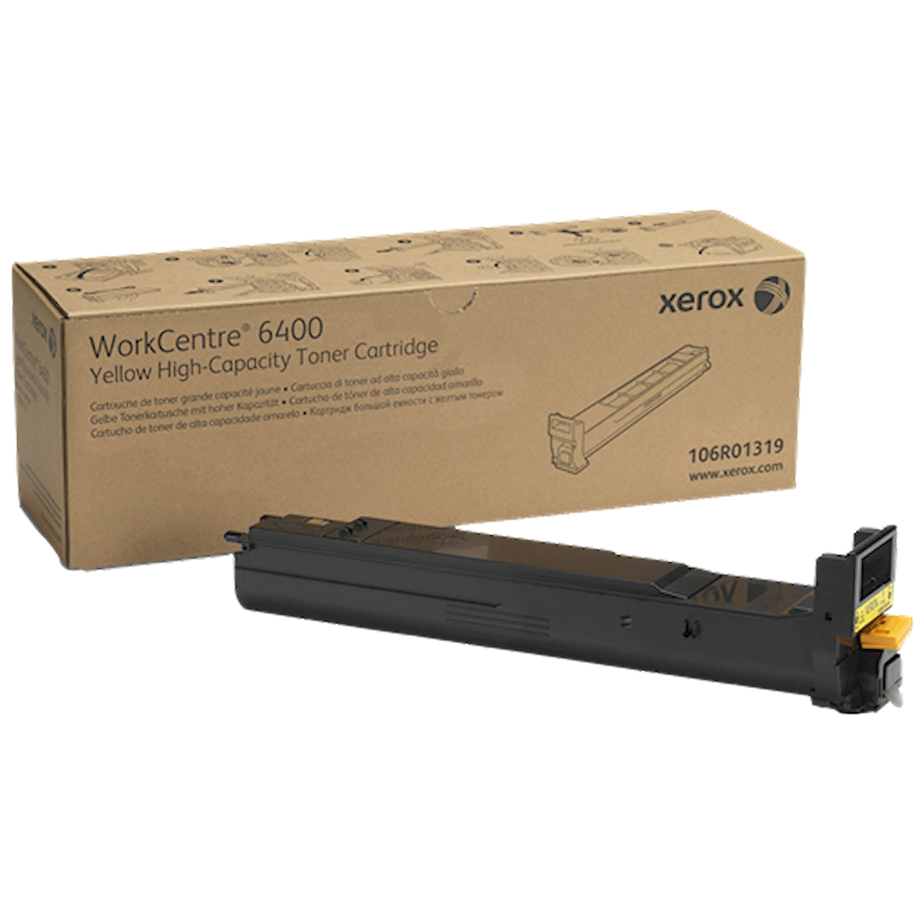 Toner Xerox 106R01319   - Originale - Giallo da 16.500 pagine per Phaser 5550