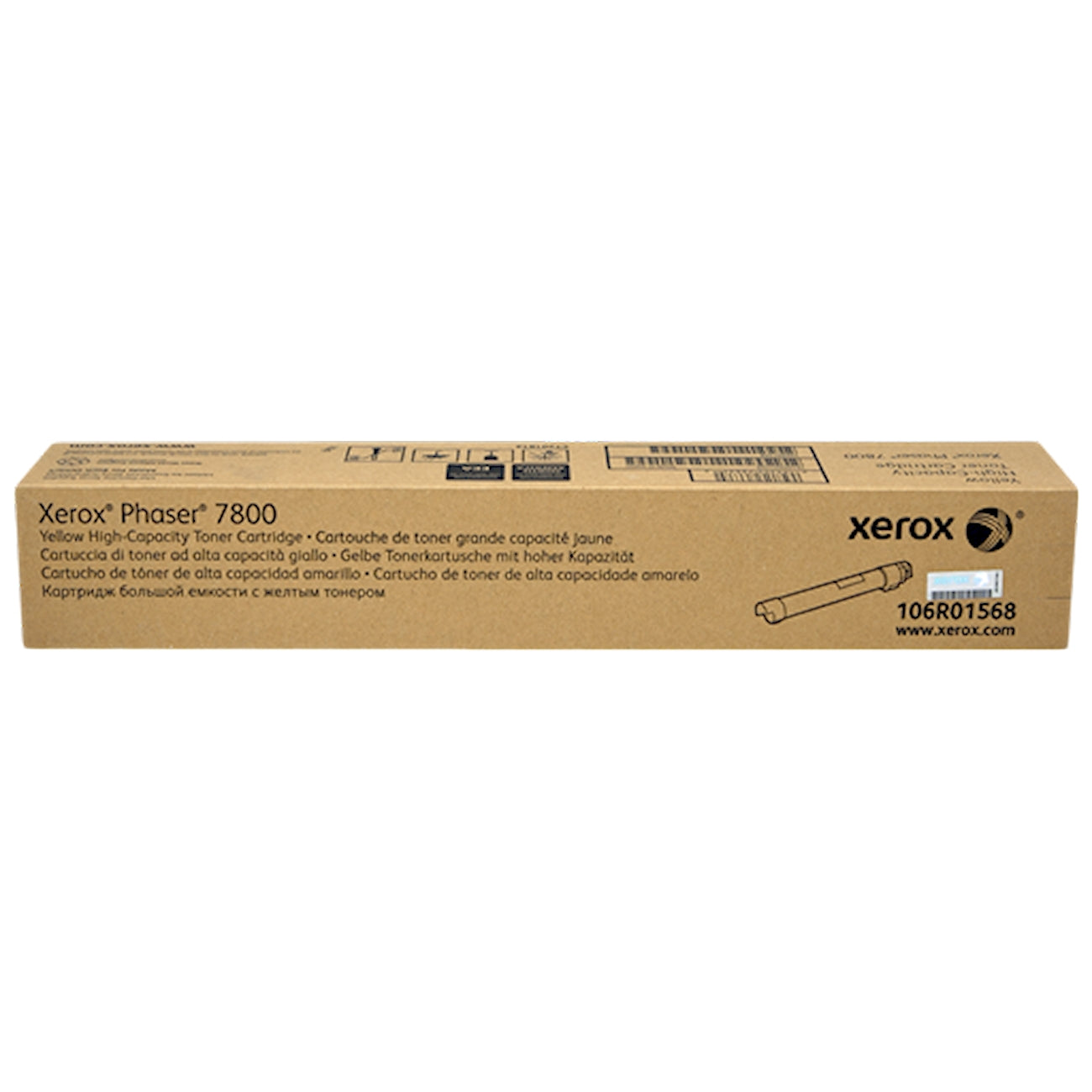 Toner Xerox 106R01568   - Originale - Nero da 17.200 pagine per Phaser 7800