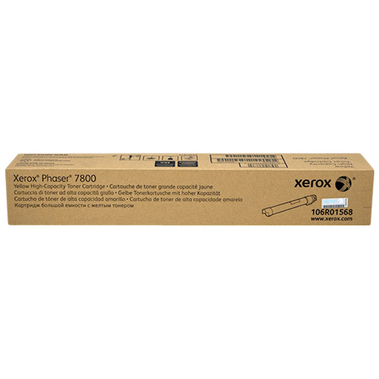 Toner Xerox 106R01568   - Originale - Nero da 17.200 pagine per Phaser 7800